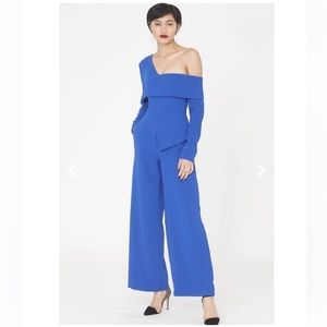 Chic Lavish Alice one Shoulder Wide Leg Jumpsuit